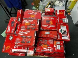 Mélangeurs à palettes neufs et originaux MILWAUKEE – 100 pièces