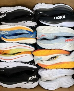 Gamme de chaussures Hoka (neuves) – 600 paires par gamme