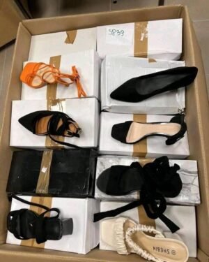 Chaussures pour femmes (talons et sandales) – Lot de 400 pièces